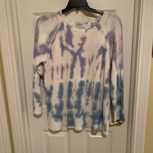 Fashionable tie dye sweater/ NEW